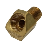 Fitting adapter 7/16" if hun x 1/8" npt han 45gr