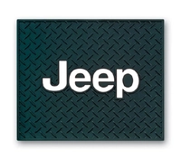 Gulvmatte Bak med Jeep logo