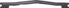 Front bumper filler, 68-72 nova