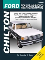 Reparasjonshåndbok Ford pu '87-96