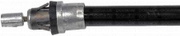 Brake cable, rear left