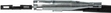 Brake cable, rear left