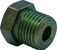 Steel nut 3/16 tube - 1/2'' threat