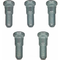 Wheel stud 1/2" .650" knurl, 1-5/8" length use 610-134
