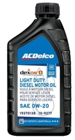 Motor olje 0w-20 dexos d for gm diesel