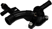 Engine coolant water outlet w/sensor