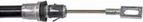 Brake cable, rear left