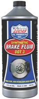 Lucas synthetic brake fluid dot 3 (1qt)