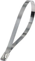 Metallstrips rustfritt 7-1/2'' - 8 stk