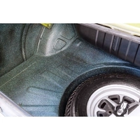Trunk spatter paint, black-aqua *