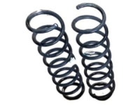 Spiralfjærer foran