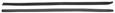 Glass run channel, 66-67 gm a-body