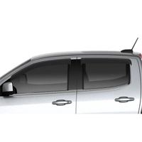 Side window deflector set