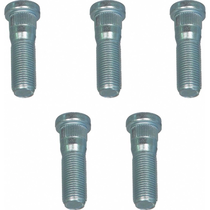 Hjulbolt 9/16" .623" knurl, 1-29/32" lang bruk 610-284