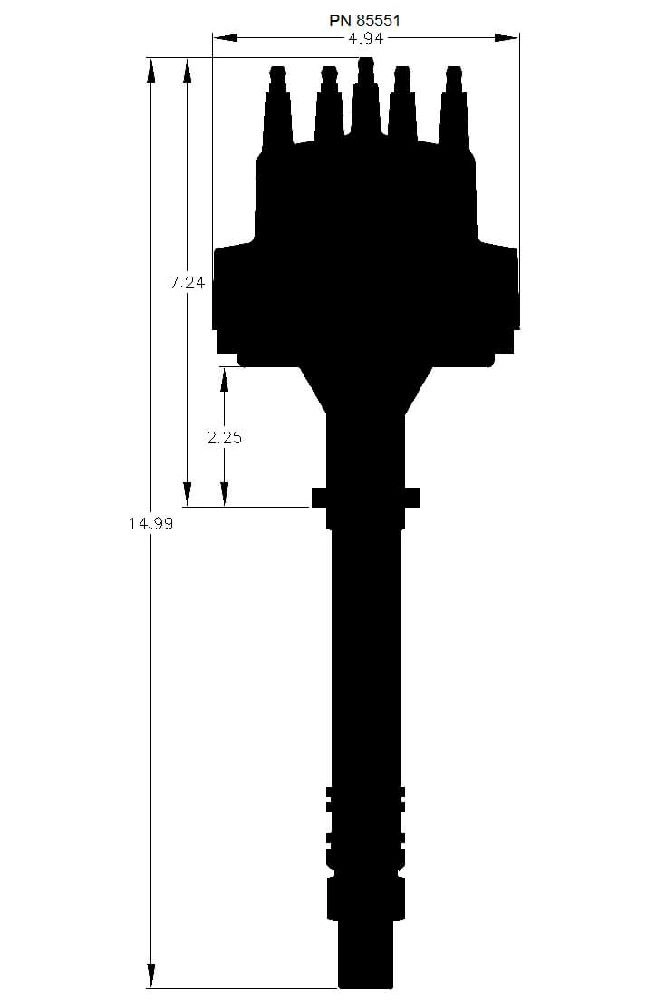 Fordeler Chevrolet V8 Pro-Billet