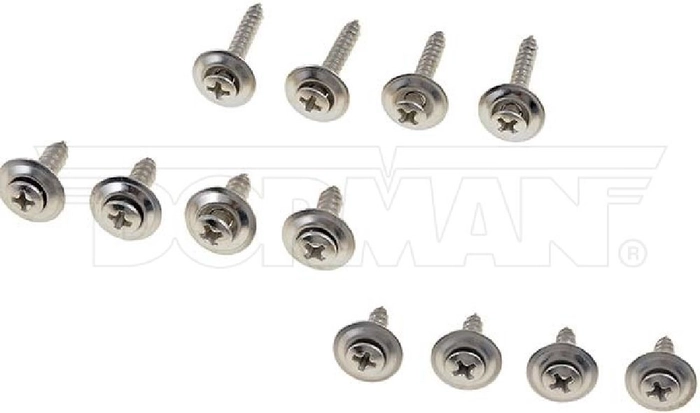 Skrue assortement  krom