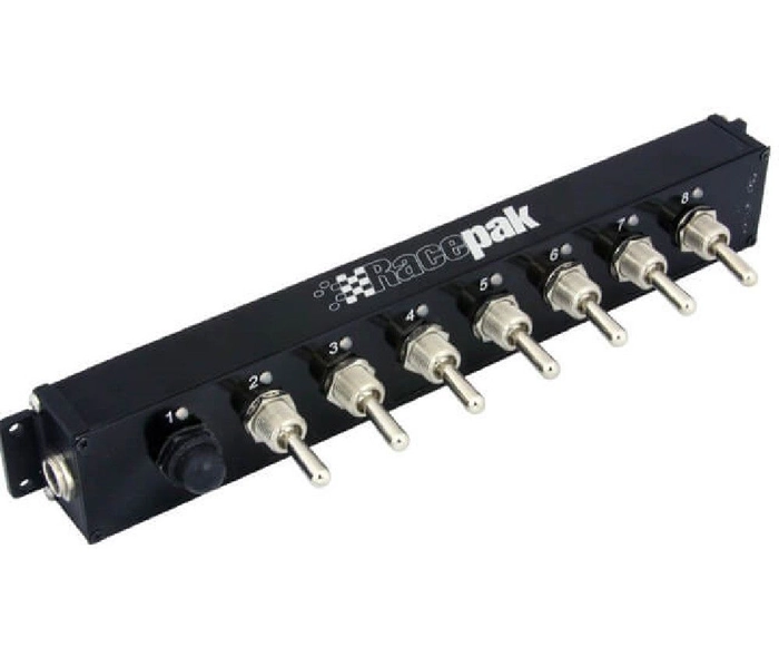 Racepak bryter panel