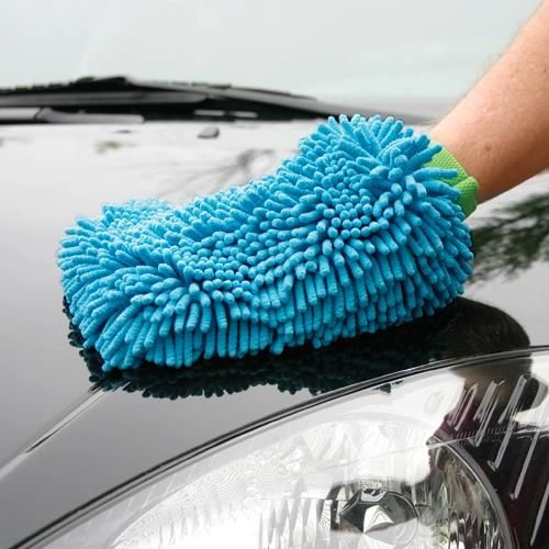 Vaskehanske i microfiber