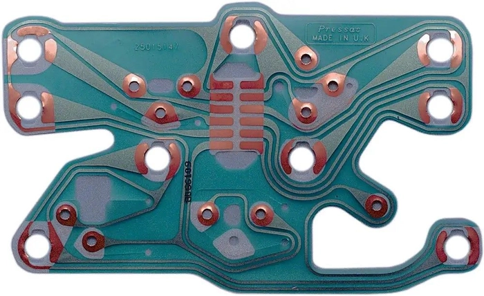 Console gauge printed circuit