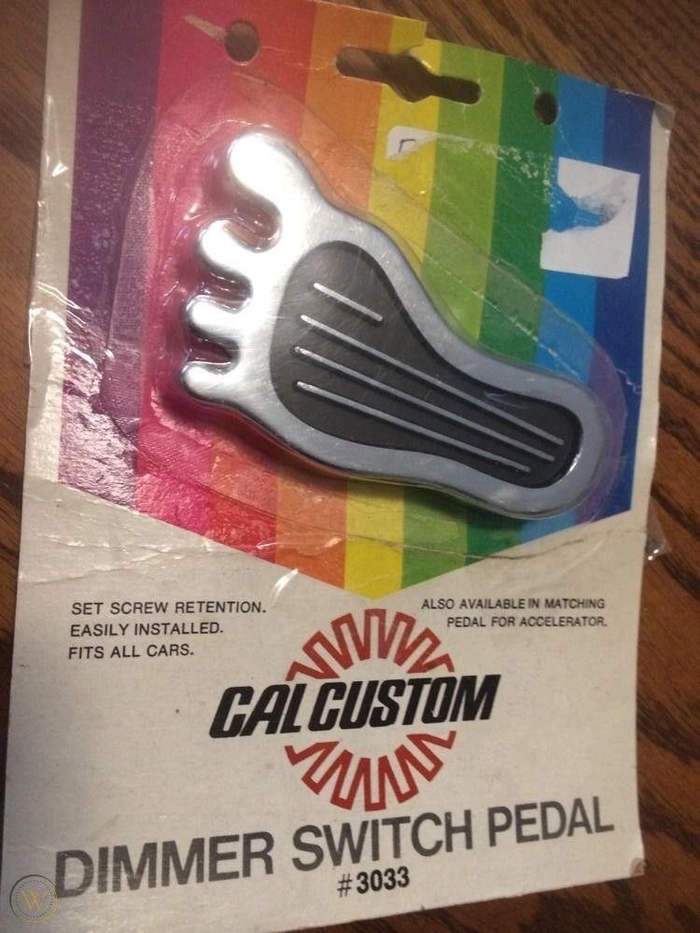Surfer pedal for dimbryter
