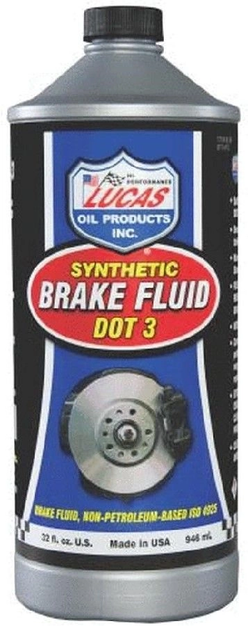 Synthetic brake fluid dot 3 (1qt)