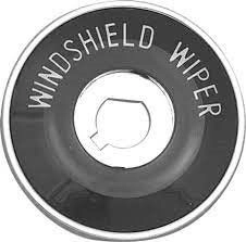 Wiper knob bevel, 55-56 chevrolet