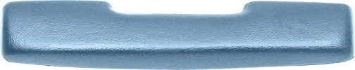 Padding armrest light blue '65-'67 chevy