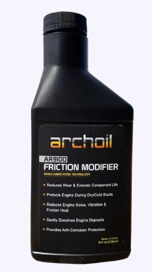 Oljetilsetning for motor og bakaksel 236ml/8oz