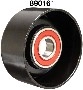 Tensioner pulley, smooth