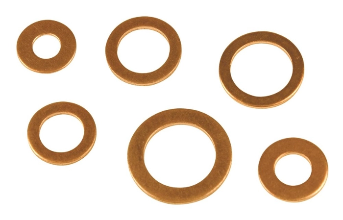 Copper washer set