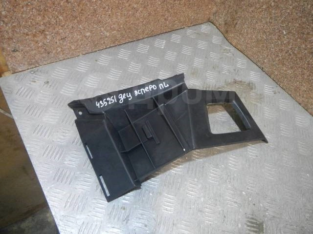 Bracket bumper facia, lh
