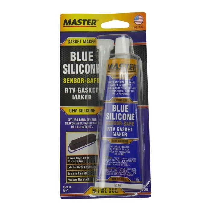 Gasket maker, blue silicon