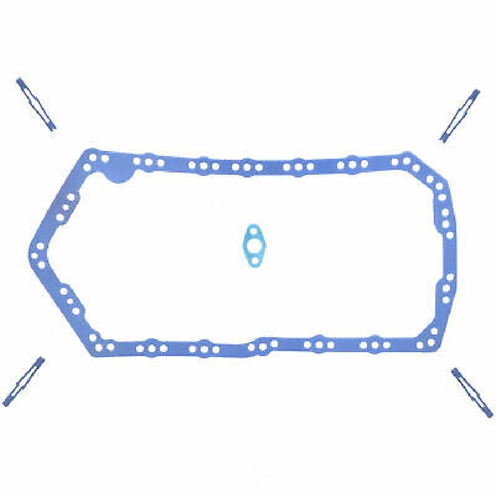 Oil pan gasket gm 3,8l 84-88 rwd