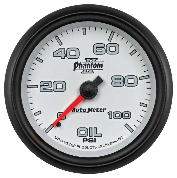 Oil pressure gauge 2-5/8 mec
