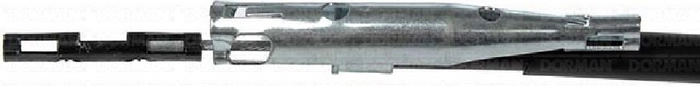 Brake cable, rear left