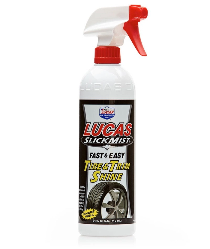 Lucas slick mist tire & trim shine