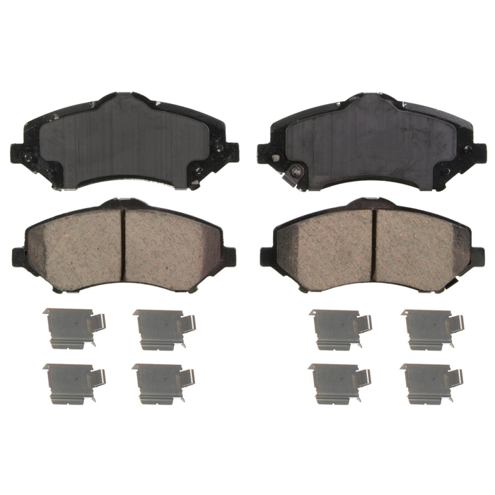 Bremseklosser foran mopar 08-16 + volkswagen routan 13-14