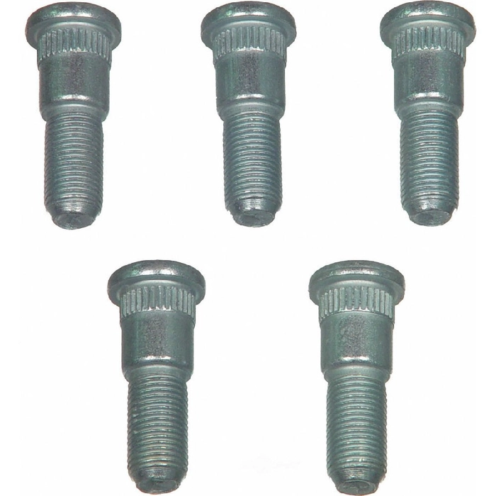 Wheel stud 1/2" .650" knurl, 1-5/8" length use 610-134