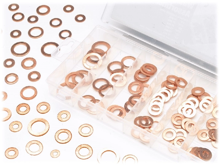 Copper washer set