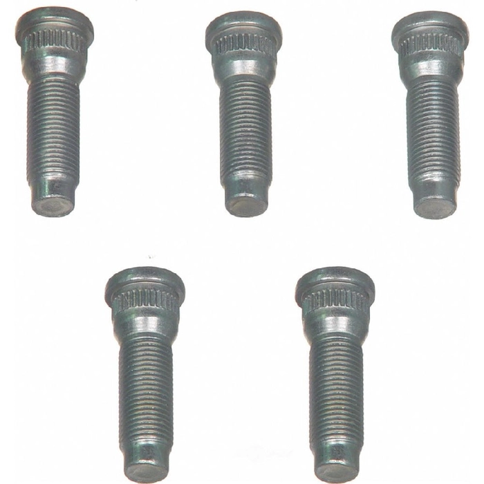 Hjulbolt 1/2" .618" knurl, 1-13/16" lang bruk 610-260