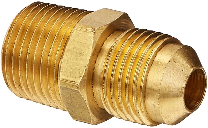 Fitting adapter 3/8" npt han x 5/8" sae 45gr han rett