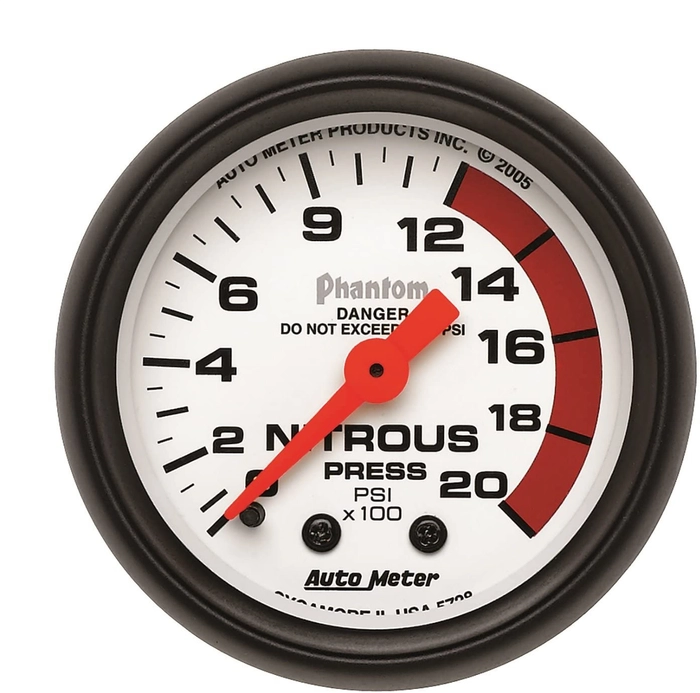Nitrous press. gauge