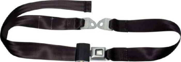 Seat belt, black