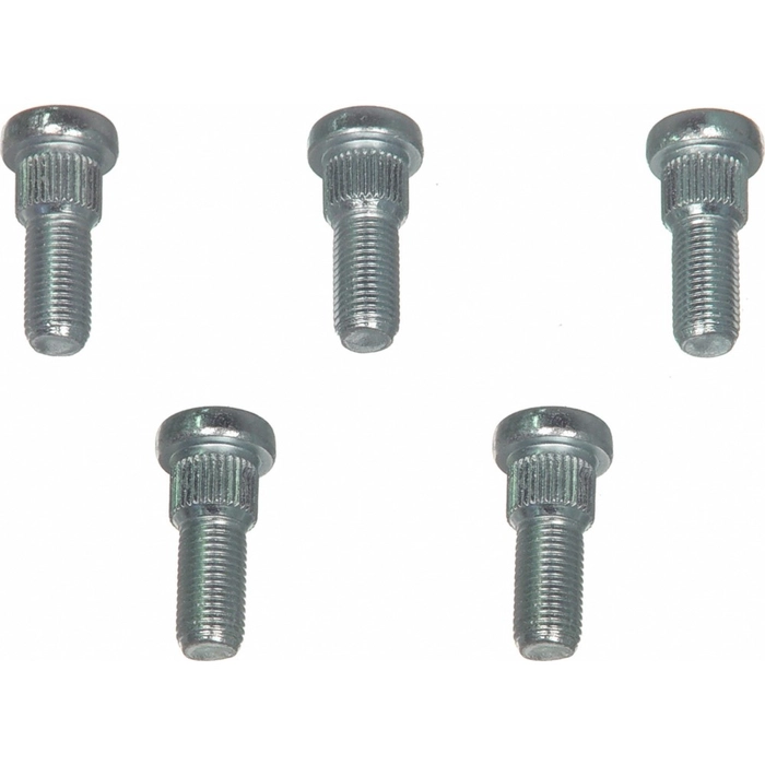 Hjulbolt 7/16" .564" knurl, 1-5/16" lang