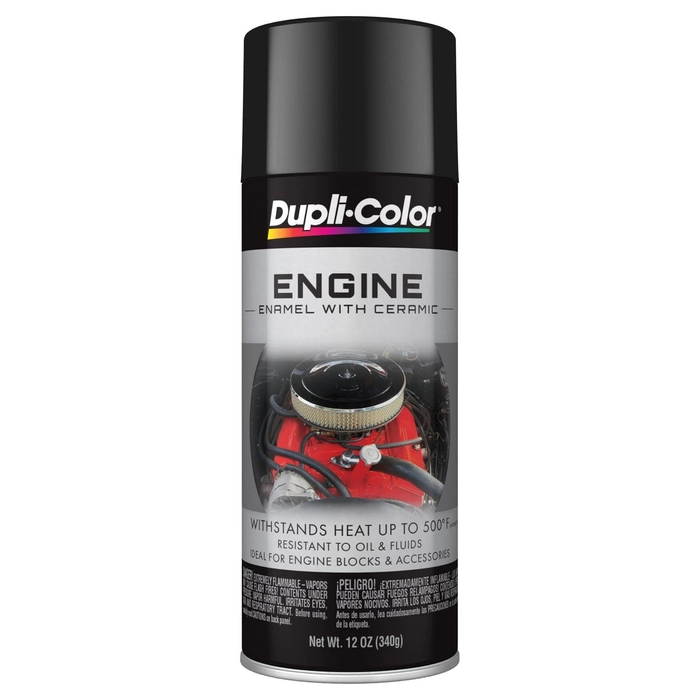 Engine paint, gloss black