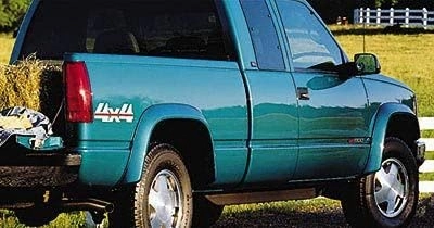 Fender flares front gm s-serie