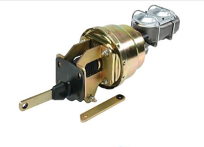 Hovedbremsepumpe m/bremsekraftforsterker 8'' dobbel for tromler ford fs '57-'72