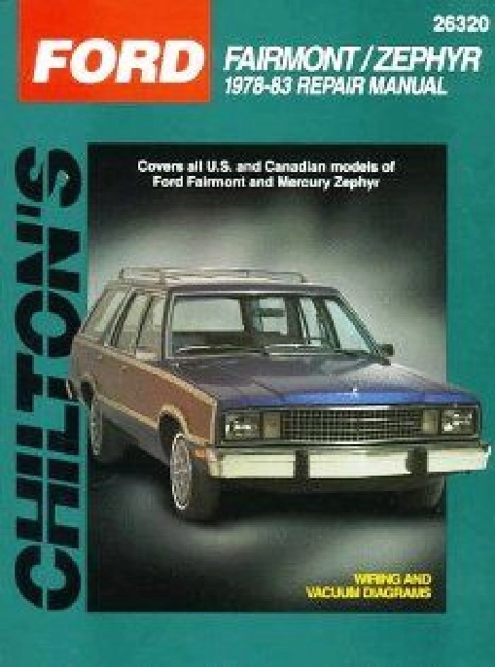 Reparasjonshåndbok fairmont '78-83