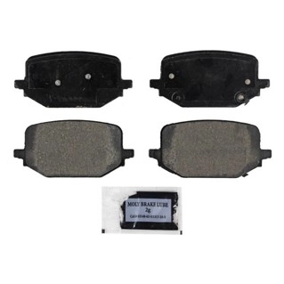 Brake pads rear, for red paint caliper