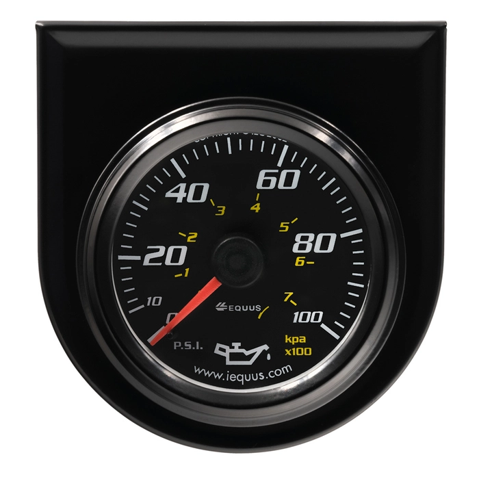 Oil pressure gauge mechanical